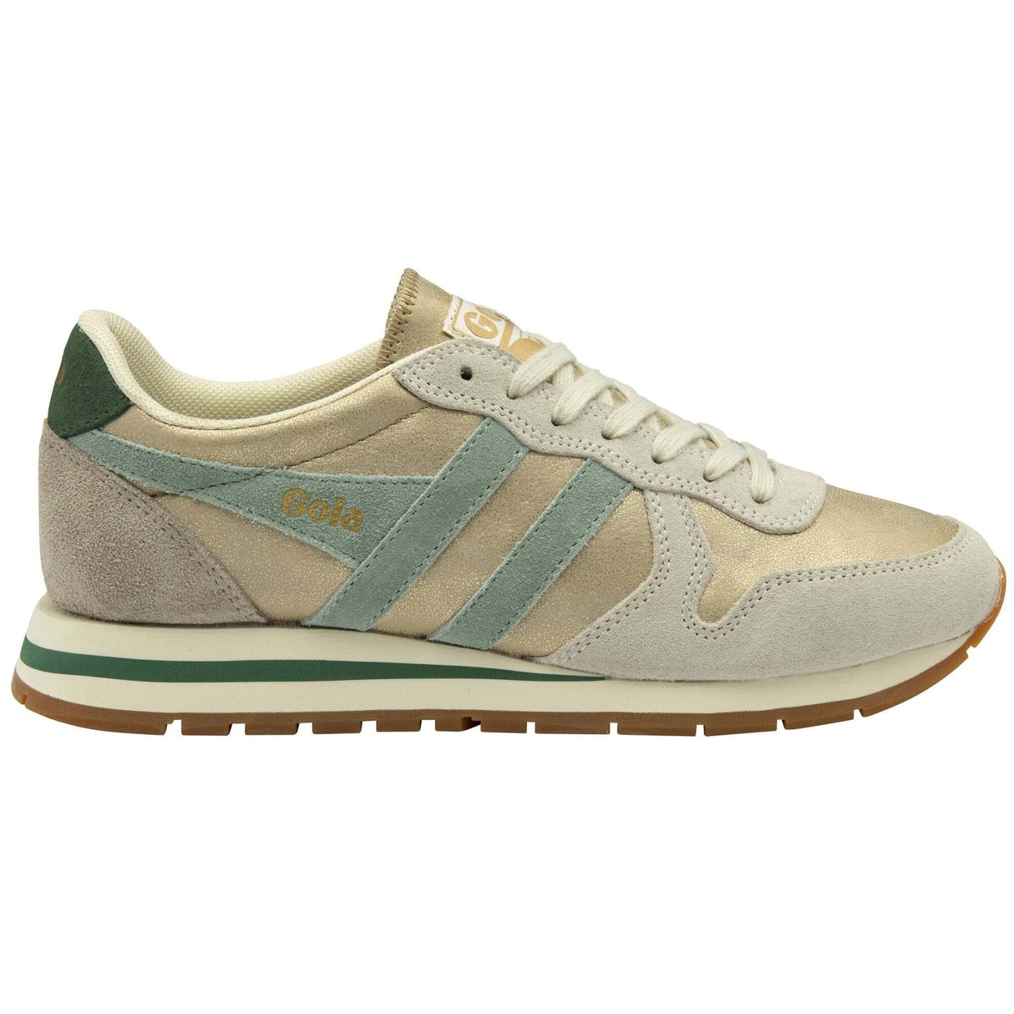 Daytone Sneaker - Gold/Green Mist/Evergreen