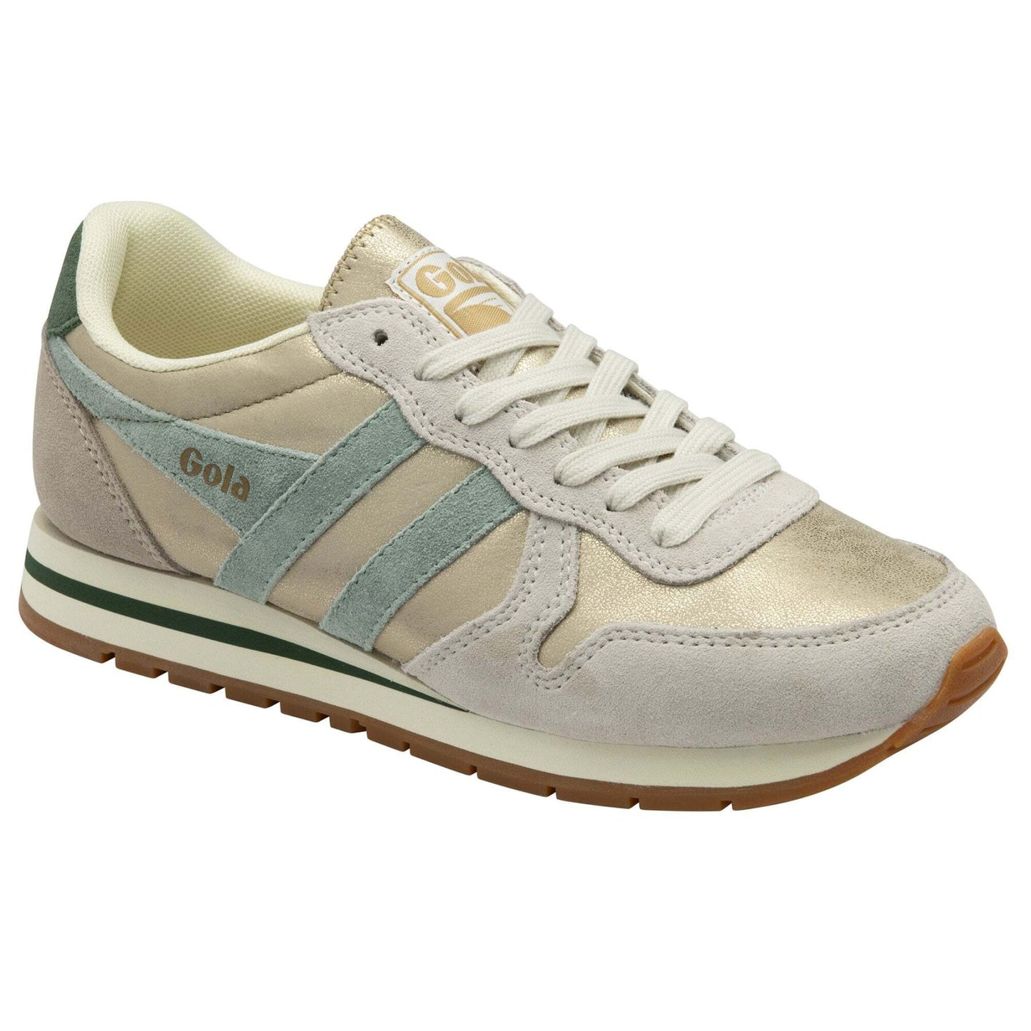 Daytone Sneaker - Gold/Green Mist/Evergreen