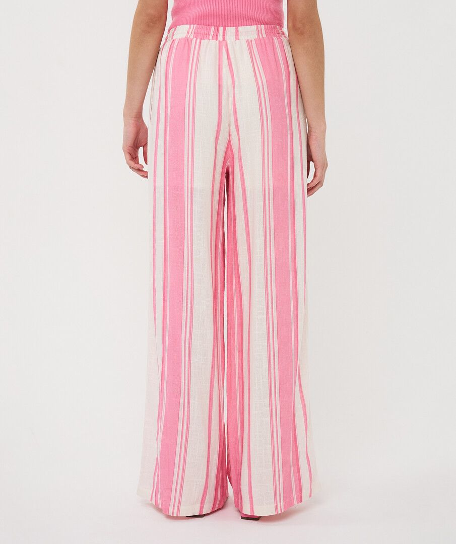 Striped Linen Trousers