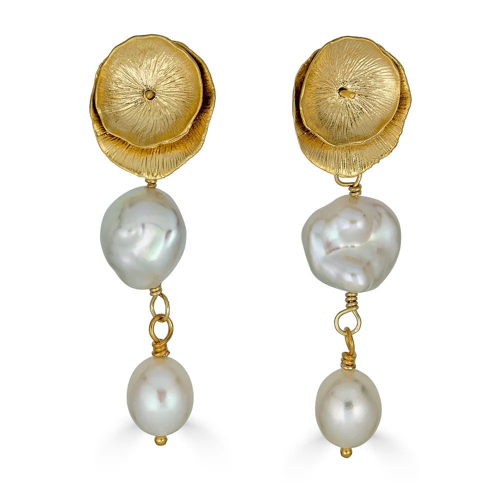 Keshi Pearl Earring
