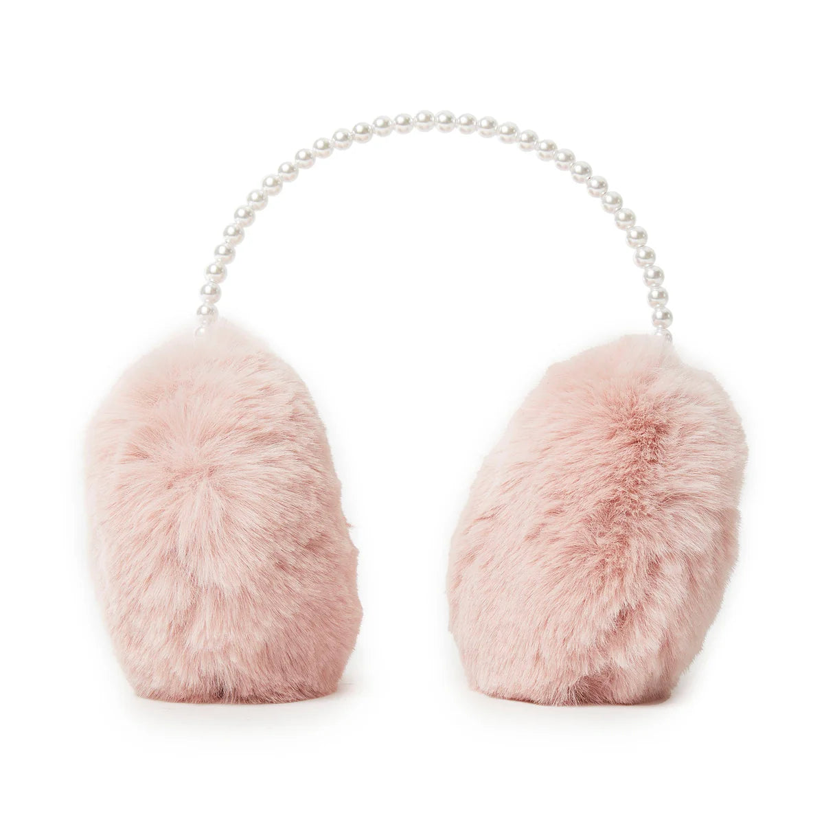 Faux Fur Pearl Ear Muffs