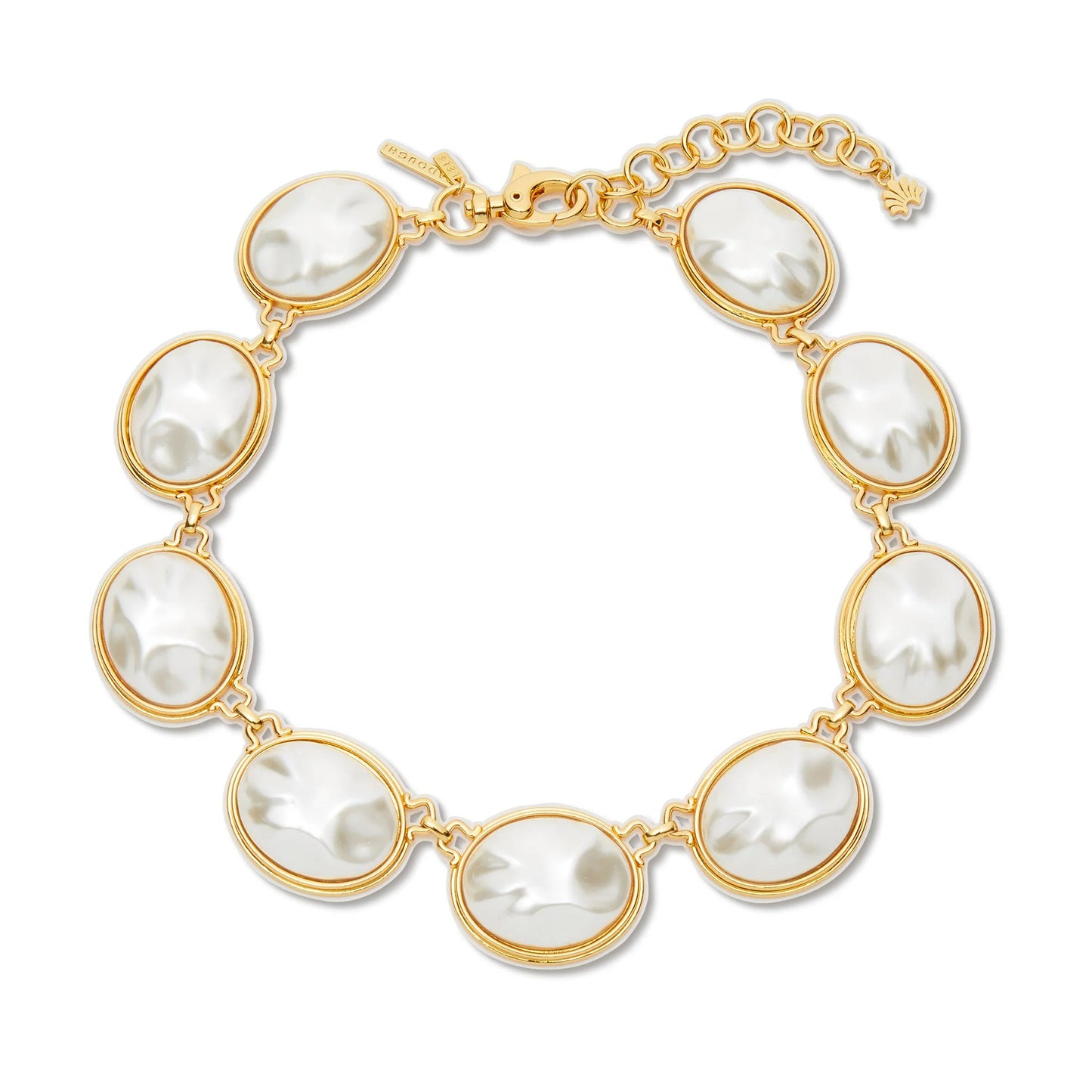 Pearl Reflection Collar Necklace