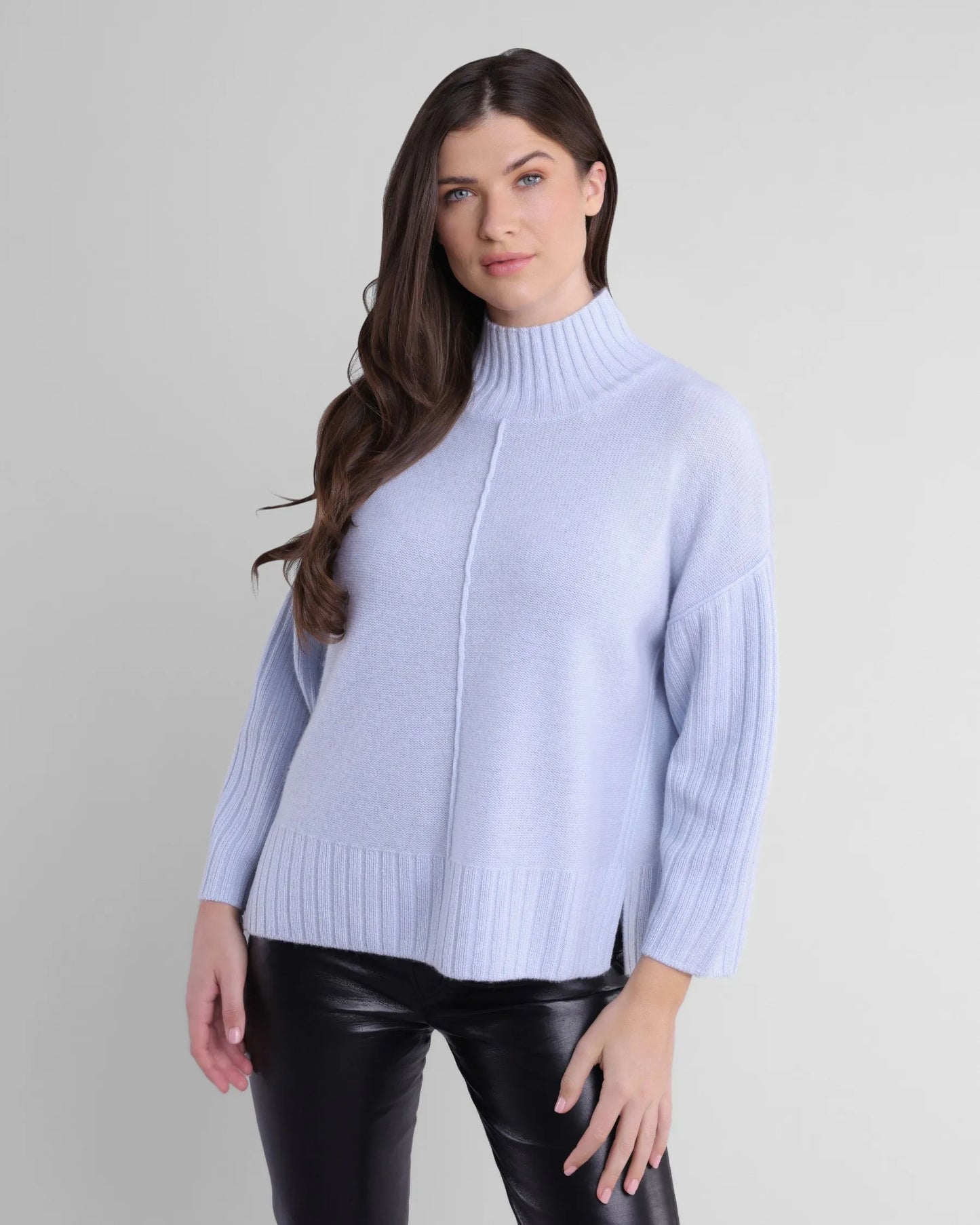 Cashmere Parker Turtleneck