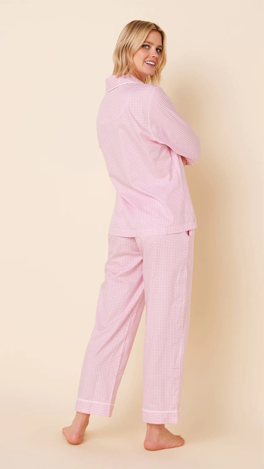 Classic Gingham Luxe Pima Pajama Set