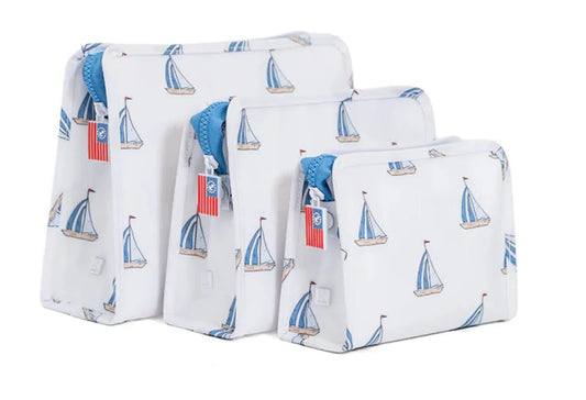 Roadie Zip Pouch - Sail Away