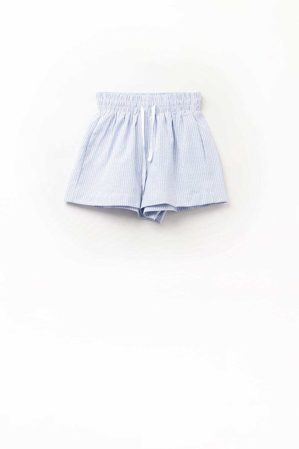Striped Short w/ String Waistband
