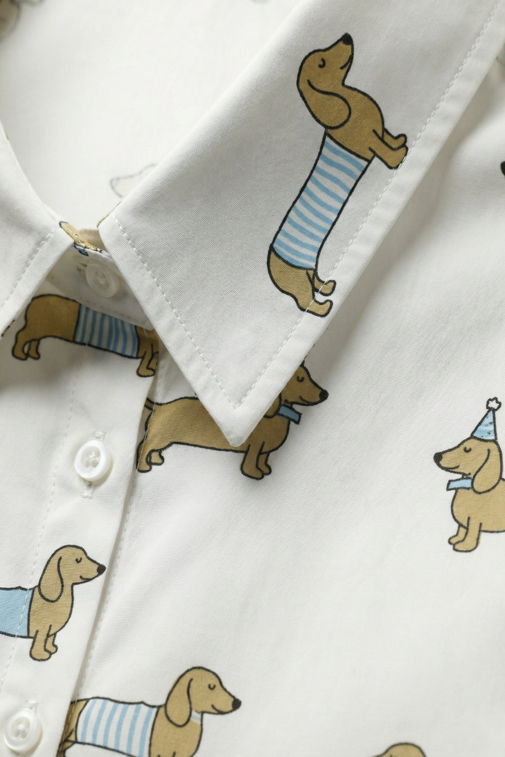 Dachshund Print Shirt