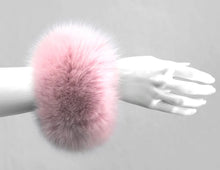 Load image into Gallery viewer, Fox Fur Snap Cuffs
