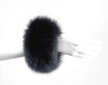 Load image into Gallery viewer, Fox Fur Snap Cuffs
