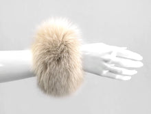Load image into Gallery viewer, Fox Fur Snap Cuffs
