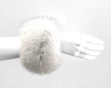 Load image into Gallery viewer, Fox Fur Snap Cuffs

