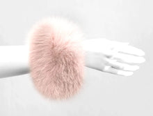 Load image into Gallery viewer, Fox Fur Snap Cuffs
