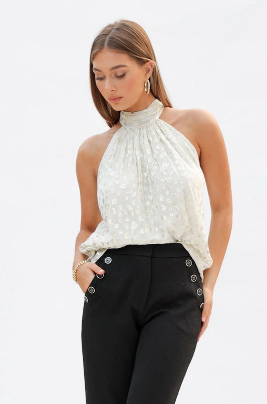 Esme Tie Neck Top