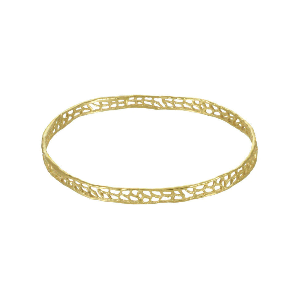 Thin Coral Bangle