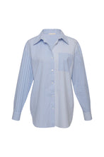 Load image into Gallery viewer, Stripe Button Up Shirt
