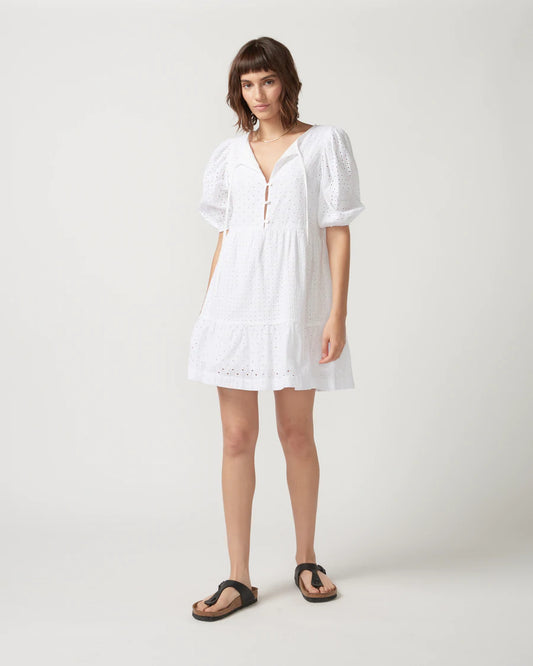 Estella Buttoned Mini Dress