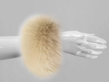 Load image into Gallery viewer, Fox Fur Snap Cuffs
