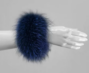 Fox Fur Snap Cuffs
