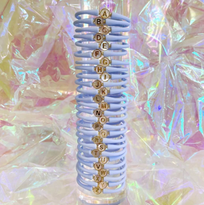 La Tua Storia Letter Bracelet - Frost