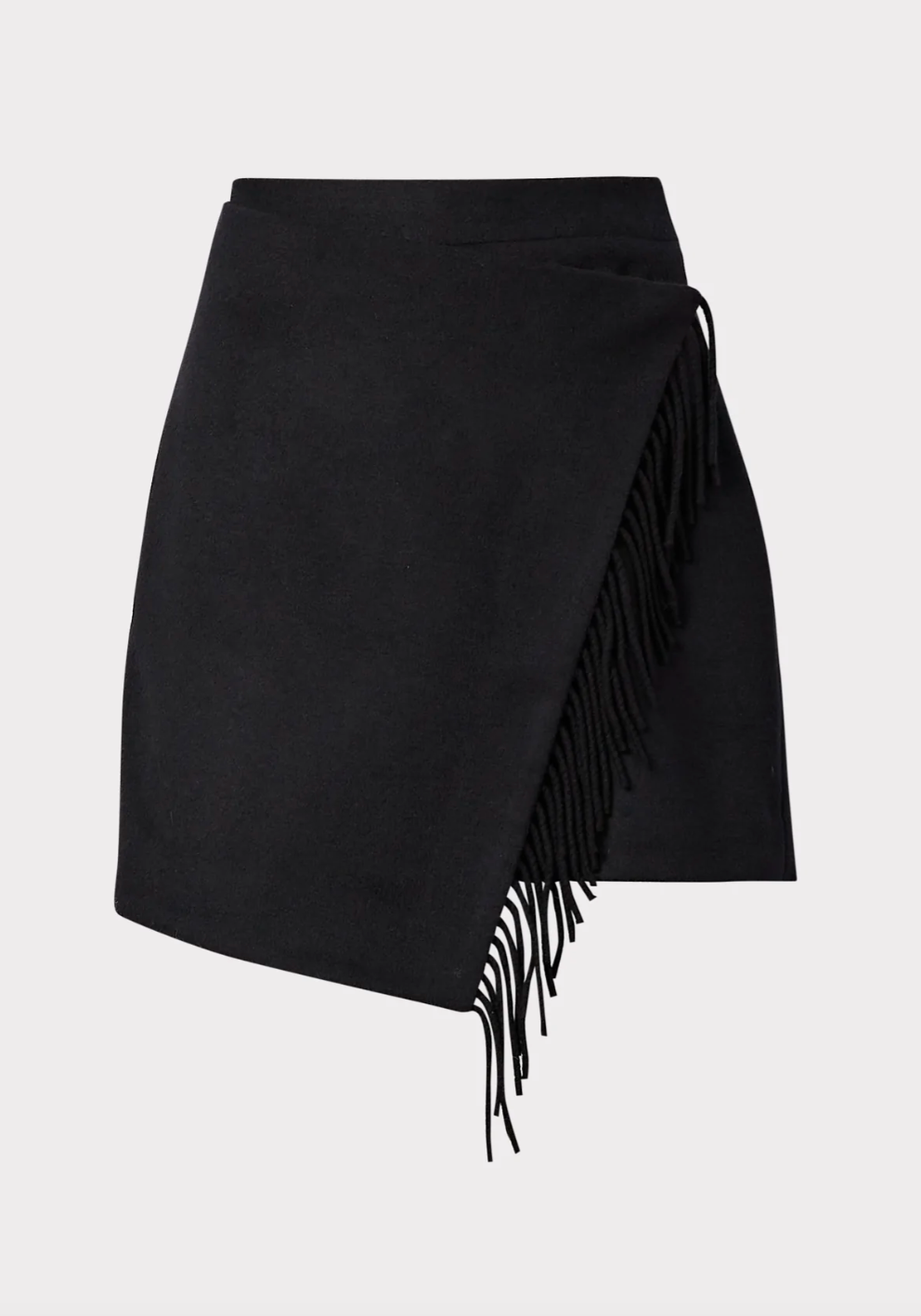 Saylor Wool Fringe Skirt