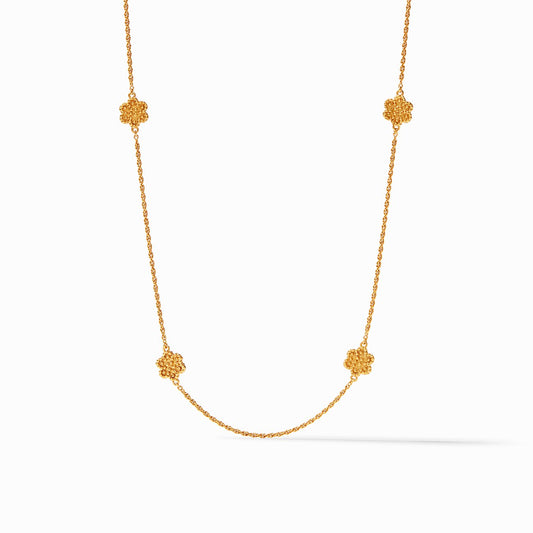 Colette Station Necklace Gold