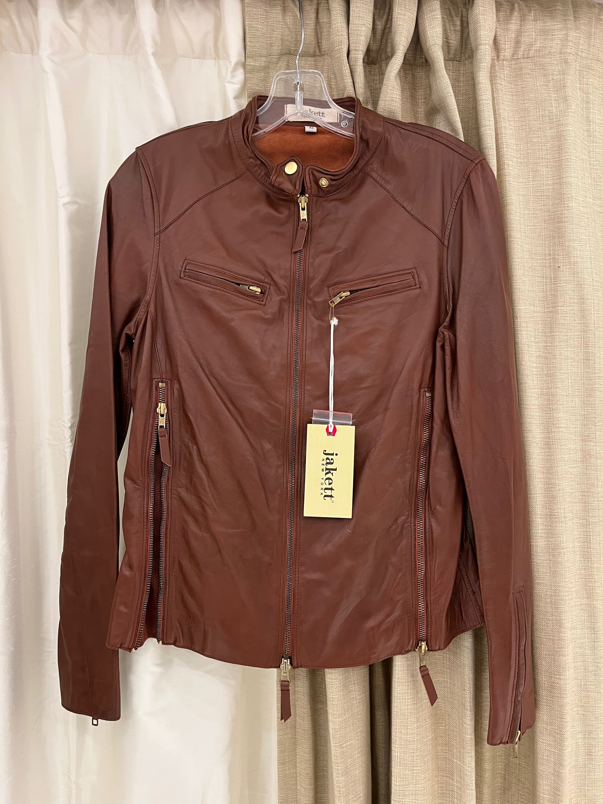 Vespa Vintage Leather Jacket – Erin Hielle
