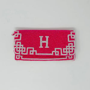 Initial Foldover - Fuchsia