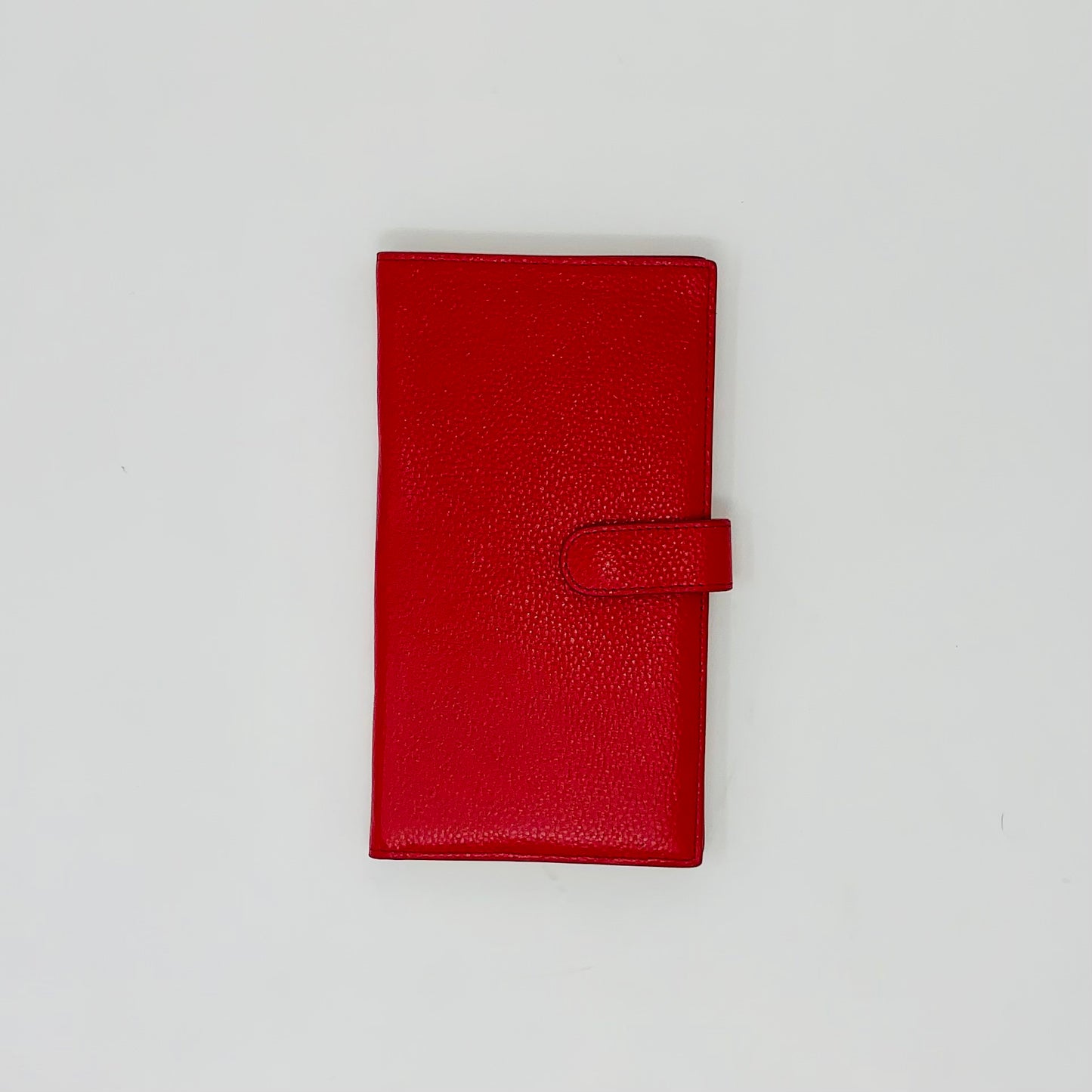 Leather Long Passport Wallet