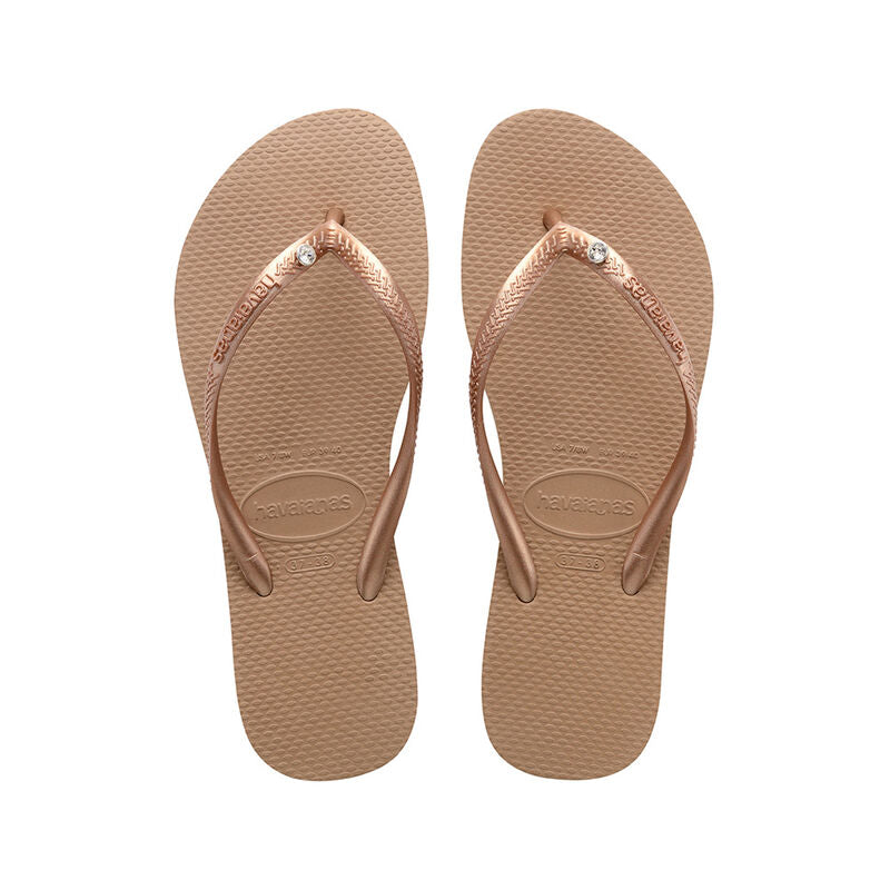 Slim Crystal Sandal