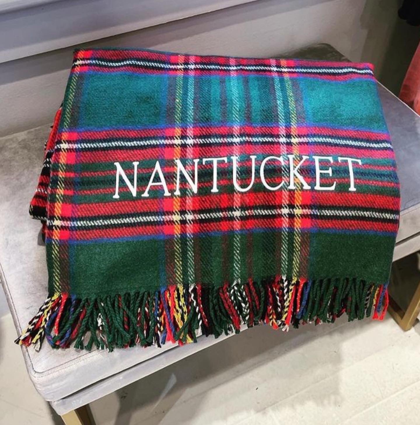 Tartan Nantucket Throw