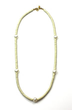 Load image into Gallery viewer, 4mm Bone &amp; Pearl Necklace
