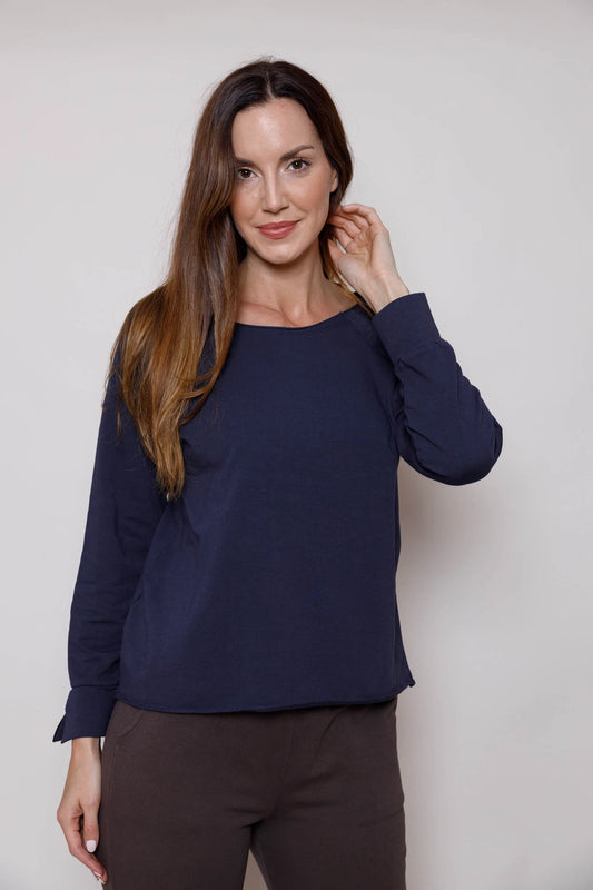 Jianna Basic Jersey Sweat Top