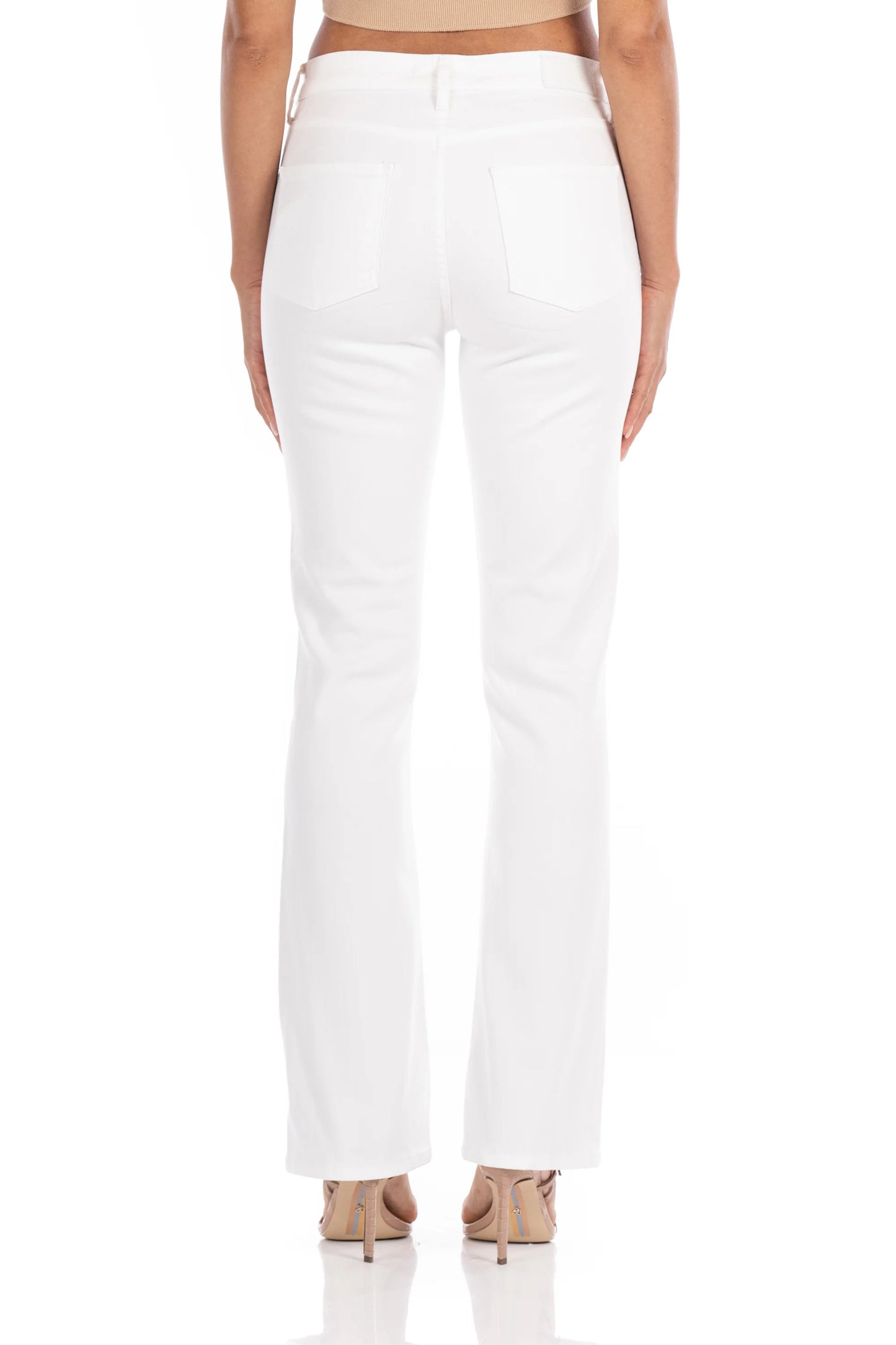 Lily Bootcut - Magnolia White