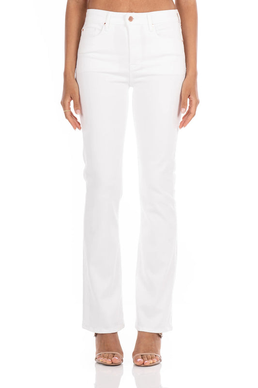 Lily Bootcut - Magnolia White