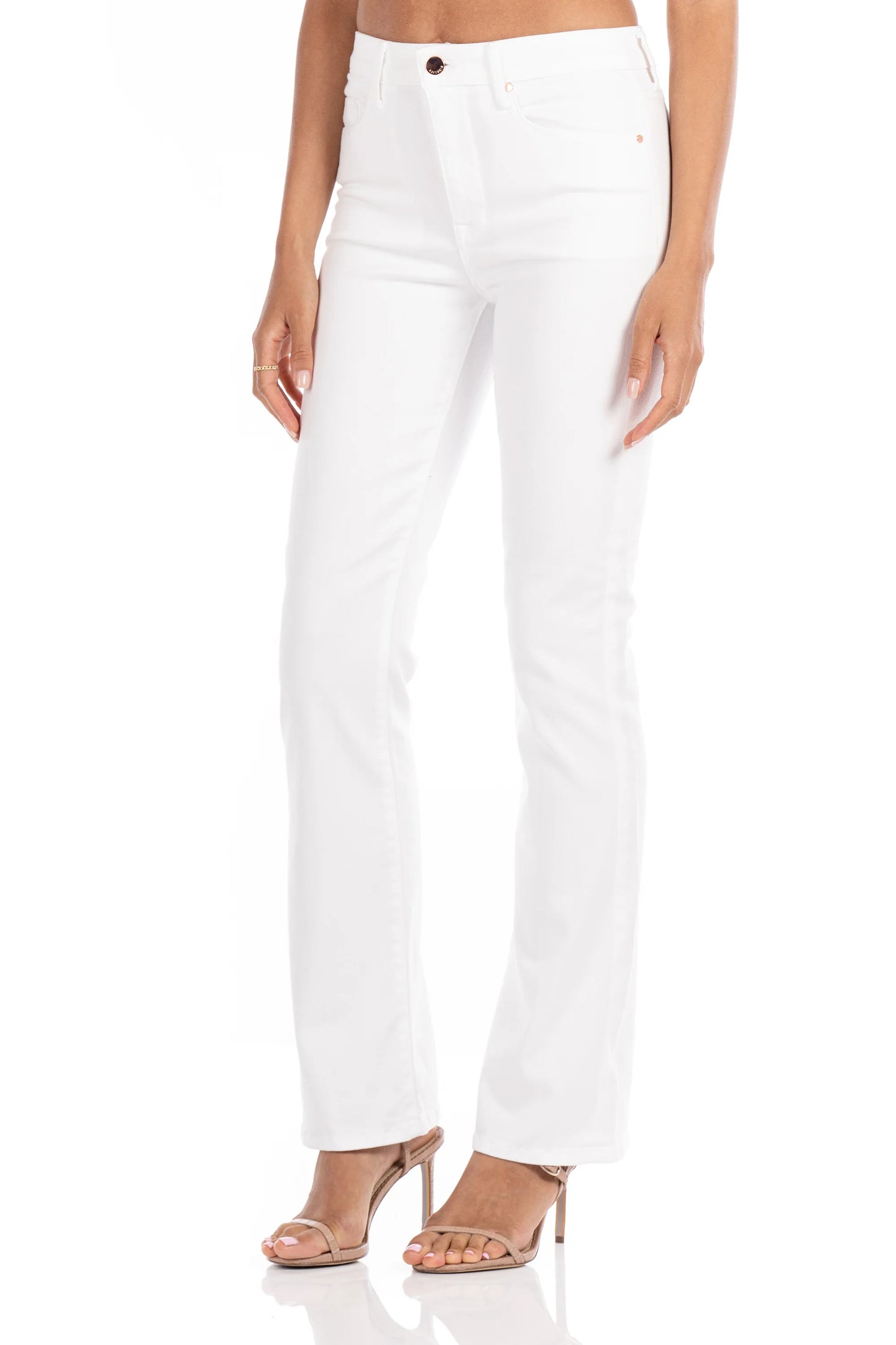 Lily Bootcut - Magnolia White