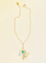 Load image into Gallery viewer, Newport Necklace - Sea Blue Green
