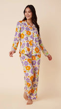 Load image into Gallery viewer, Pima Knit Long Set - Popping Pansies
